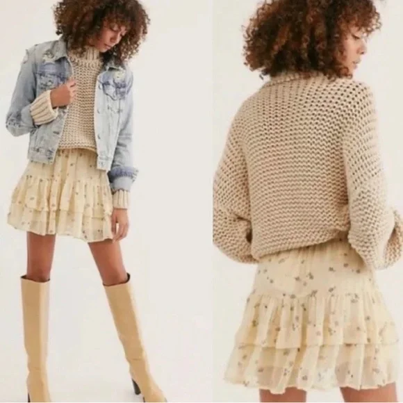 Free People From the Valley Mini Skirt (NWT) - Picture 1 of 3